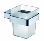 Aiko Square Tumbler Holder - Chrome | 7106