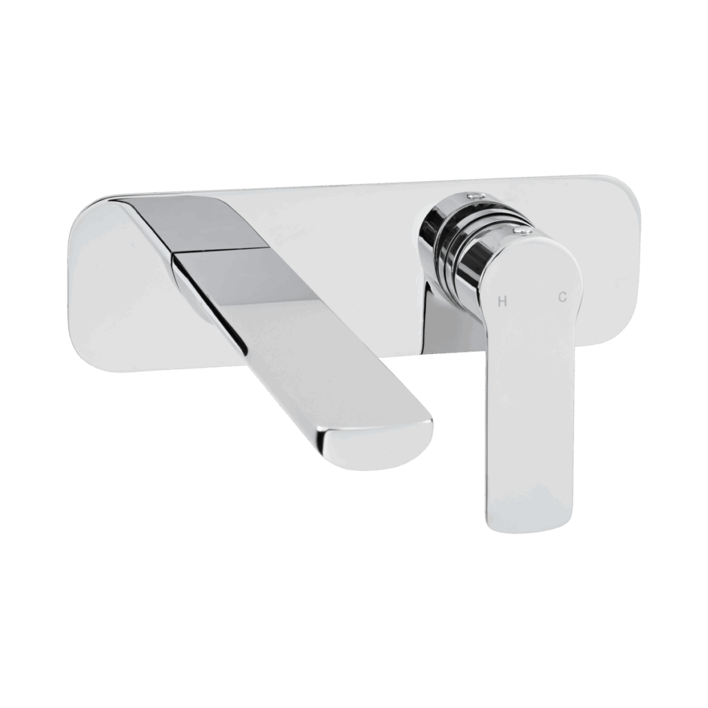 Alano Wall-Mounted Mixer - Chrome