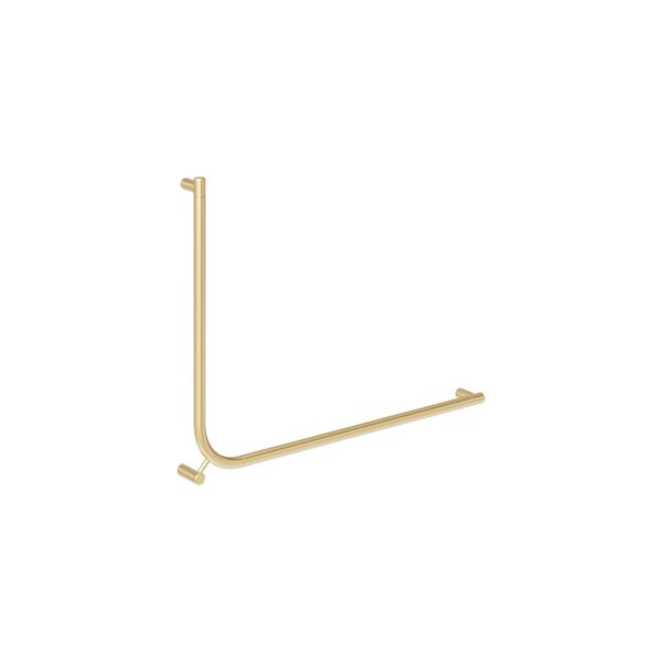 Aliro Accessible 90° Grab Rail - Brushed Brass