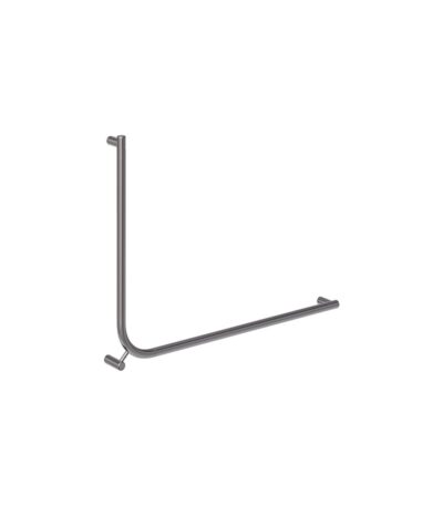 Aliro Accessible 90° Grab Rail - Brushed Gunmetal