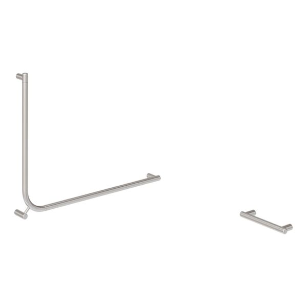 Aliro Accessible 90° Grab Rail Set - Stainless Steel