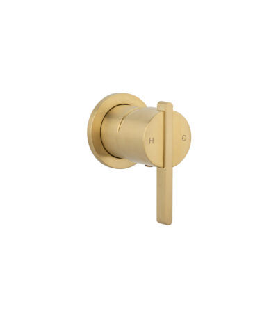 Aliro Accessible Minimal Mixer - Brushed Brass