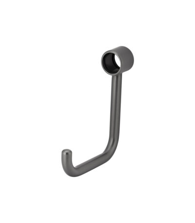 Aliro Accessible Toilet Roll Holder - Brushed Gunmetal