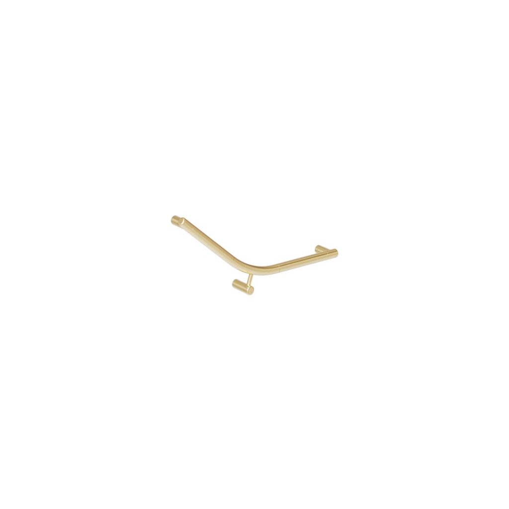 Aliro Ambulant 140° Grab Rail - Brushed Brass