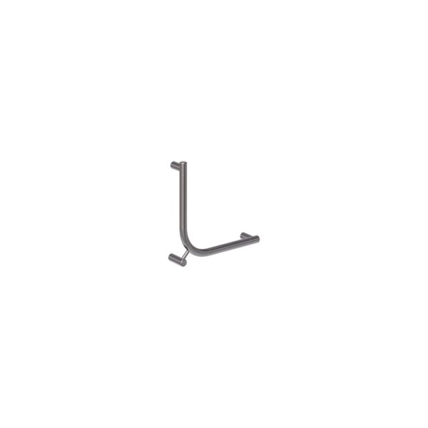 Aliro Ambulant 90° Grab Rail - Brushed Gunmetal