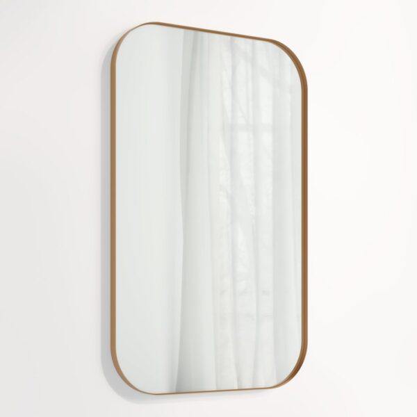 Aliro Mirror 1000 x 625mm - Brushed Copper