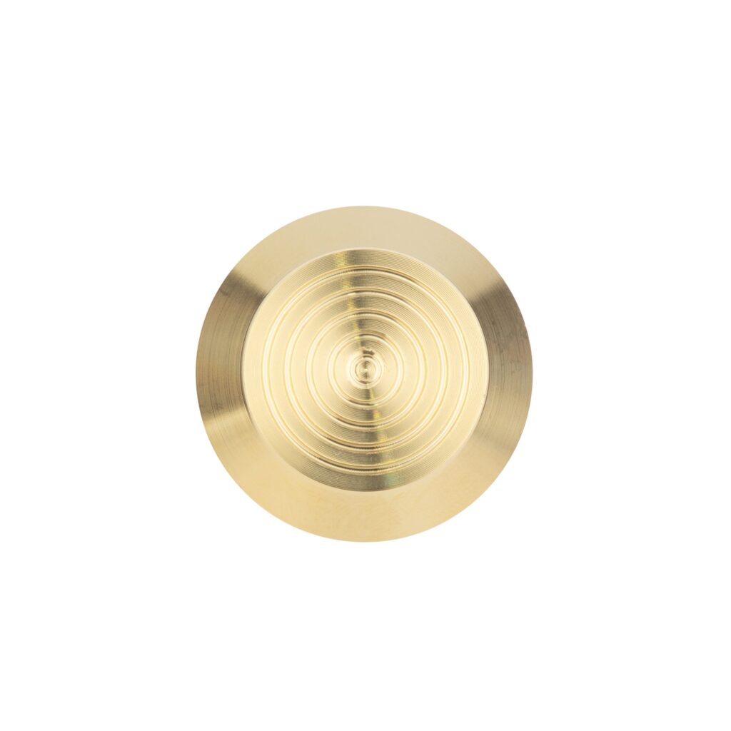 Aliro Tactile Indicator (Single) - Brushed Brass