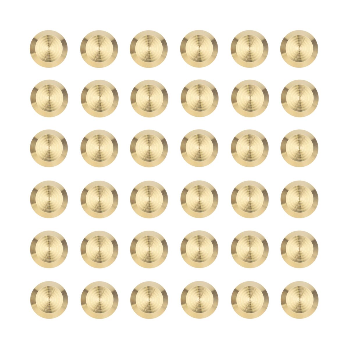 Aliro Tactile Indicators (36 PCS) - Brushed Brass