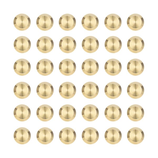 Aliro Tactile Indicators (36 PCS) - Brushed Brass