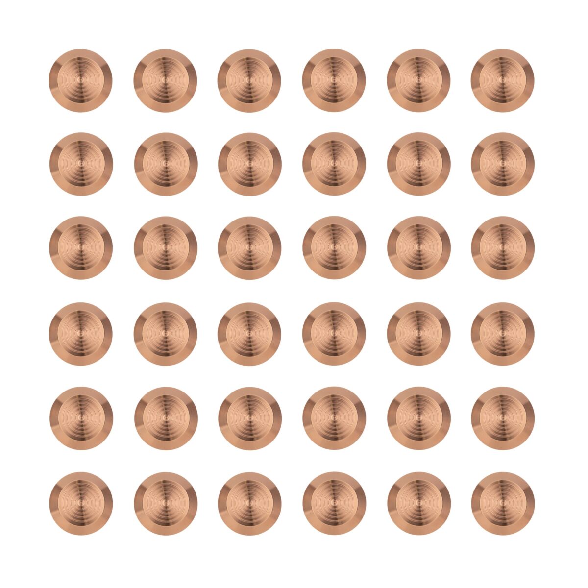 Aliro Tactile Indicators (36 PCS) - Brushed Copper