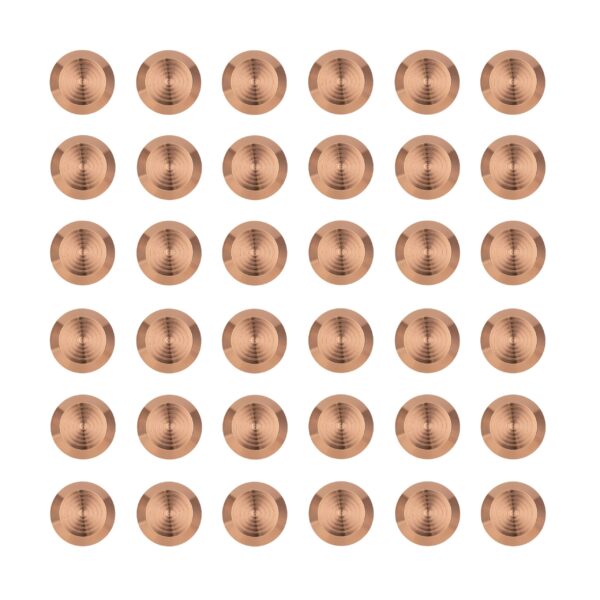 Aliro Tactile Indicators (36 PCS) - Brushed Copper