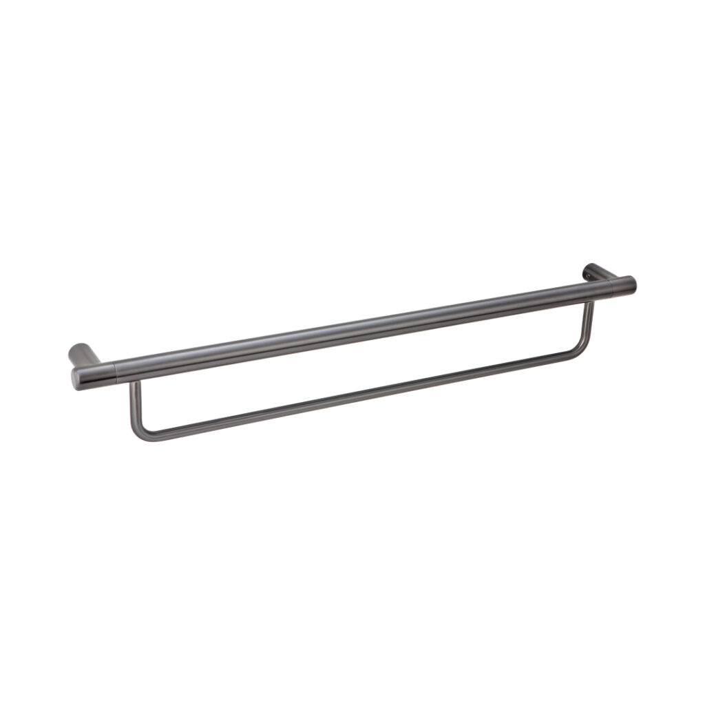 Aliro Towel Rail - Brushed Gunmetal