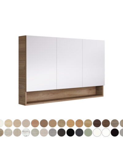 Aluca 1200 Display Shelf Mirror Cabinet