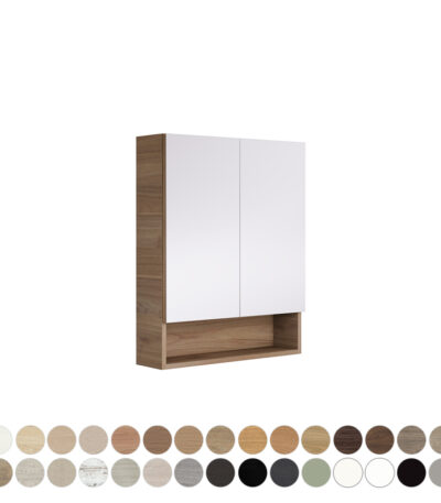Aluca 600 Display Shelf Mirror Cabinet