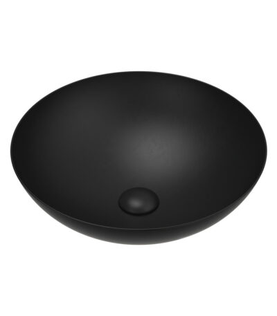 Aluca Above Counter Basin, Matte Black