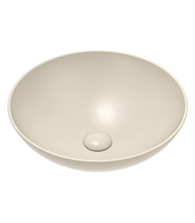 Aluca Above Counter Basin, Matte Khaki