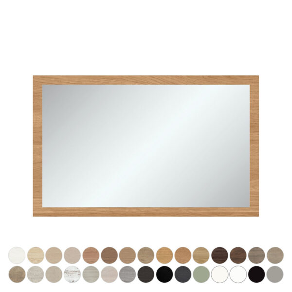 Aluca Framed Mirror, 1200 x 750mm