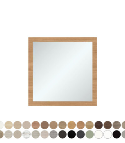 Aluca Framed Mirror, 750 x 750mm