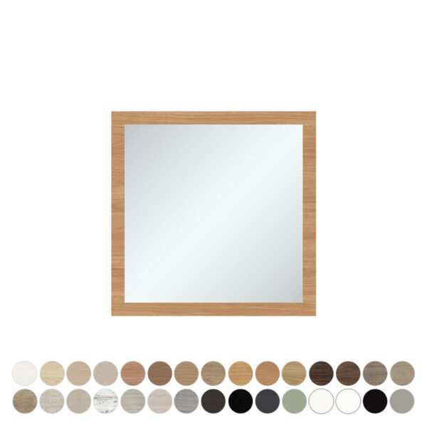 Aluca Framed Mirror, 750 x 750mm