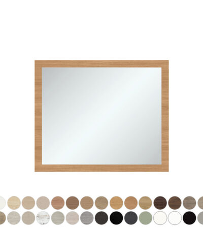 Aluca Framed Mirror, 900 x 750mm