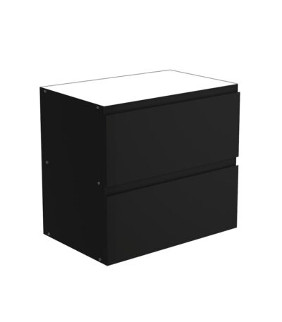 Amato Satin Black 750 Base Cabinet