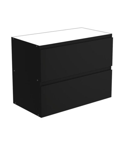 Amato Satin Black 900 Base Cabinet