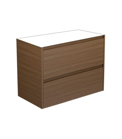 Amato Walnut 900 Base Cabinet