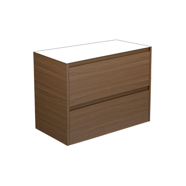 Amato Walnut 900 Base Cabinet