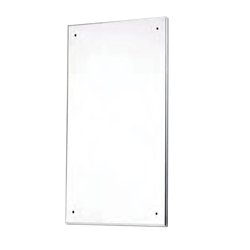 ANTI- LIGATURE STAINLESS STEEL POLISHED MIRROR - 295MMW x 445MMH METLAM ML773 - Urban Designs Bathroom and Kitchen