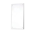 ANTI-LIGATURE STAINLESS STEEL POLISHED MIRROR - 500MMW x 950MMH METLAM ML777 - Urban Designs Bathroom and Kitchen