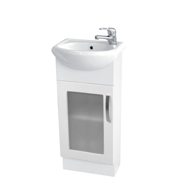 Antonio 400 Vanity, Glass Door