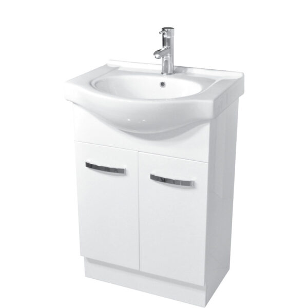 Antonio 600 Vanity, Solid Doors