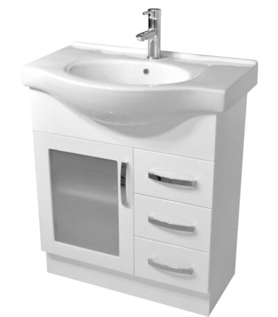 Antonio 750 Vanity, Glass Door