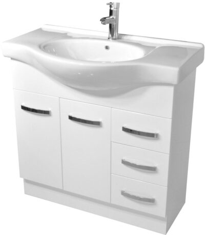 Antonio 900 Vanity, Solid Doors