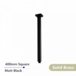 AQUAPERLA 0117.SA SQUARE CEILING SHOWER ARM 400MM CHROME AND COLOURED - Urban Designs Bathroom and Kitchen