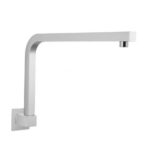 AQUAPERLA 1000.SA SQUARE SWIVEL SHOWER ARM CHROME AND BRUSHED NICKEL - Urban Designs Bathroom and Kitchen