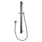 AQUAPERLA 2149.SH.N SQUARE SLIDING SHOWER RAIL WITHOUT HANDHELD SHOWER CHROME AND COLOURED - Urban Designs Bathroom and Kitchen