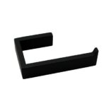 AQUAPERLA 6408.TR IVANO TOILET PAPER HOLDER CHROME AND BLACK - Urban Designs Bathroom and Kitchen