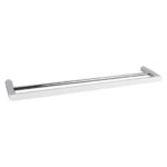 AQUAPERLA 6502.8.TR RUSHY DOUBLE TOWEL RAIL 800MM CHROME AND COLOURED - Urban Designs Bathroom and Kitchen