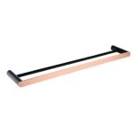 AQUAPERLA 6502.8.TR RUSHY DOUBLE TOWEL RAIL 800MM CHROME AND COLOURED - Urban Designs Bathroom and Kitchen