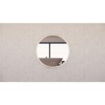 AQUAPERLA ABS-MLED-R3-6060GF ROUND FRAMED R3 LED MIRROR 600MM BRUSHED GOLD - Urban Designs Bathroom and Kitchen