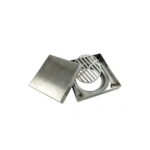 AQUAPERLA CH003.FD 120x120MM SHOWER GRATE FLOOR WASTE DRAIN SMART INSERT TILE CHROME - Urban Designs Bathroom and Kitchen