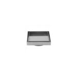 AQUAPERLA CH003.FD 120x120MM SHOWER GRATE FLOOR WASTE DRAIN SMART INSERT TILE CHROME - Urban Designs Bathroom and Kitchen