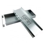AQUAPERLA LCSTIG 900-5600MM LAUXES TILE INSERT SHOWER FLOOR GRATE WASTE DRAIN SILVER - Urban Designs Bathroom and Kitchen