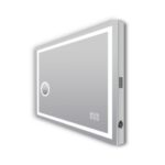 AQUAPERLA LM-ART-1280 ART BLUETOOTH LED MIRROR WITH MAGNIFIER 1200X800MM - Urban Designs Bathroom and Kitchen