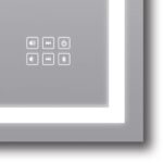 AQUAPERLA LM-ART-1280 ART BLUETOOTH LED MIRROR WITH MAGNIFIER 1200X800MM - Urban Designs Bathroom and Kitchen