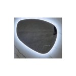 AQUAPERLA LM-ASY-1 ASYMMETRICAL 3 COLOR LIGHTING LED MIRROR 800X675MM WITH TOUCH SENSOR SWITCH - Urban Designs Bathroom and Kitchen
