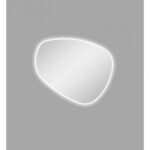 AQUAPERLA LM-ASY-1 ASYMMETRICAL 3 COLOR LIGHTING LED MIRROR 800X675MM WITH TOUCH SENSOR SWITCH - Urban Designs Bathroom and Kitchen