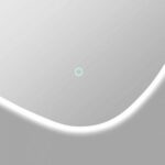 AQUAPERLA LM-ASY-1 ASYMMETRICAL 3 COLOR LIGHTING LED MIRROR 800X675MM WITH TOUCH SENSOR SWITCH - Urban Designs Bathroom and Kitchen