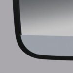 AQUAPERLA LM-BK-2SL 500x700MM RECTANGLE ALUMINUM FRAMED FRONT LIGHT LED MIRROR 3 COLOR LIGHTING TOUCH SENSOR SWITCH WALL MOUNTED VERTICAL OR HORIZONTAL BLACK - Urban Designs...